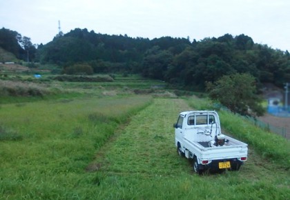 【写真】草刈り作業